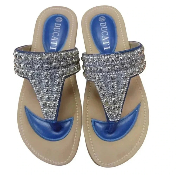 Ducati Slip  On Thong Sandals Size 38 - Picture 2 of 6